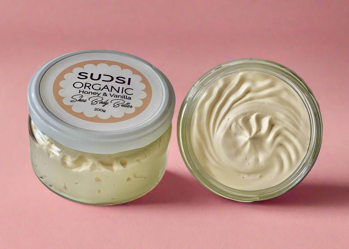 Organic Shea Body Butter - Honey & Vanilla