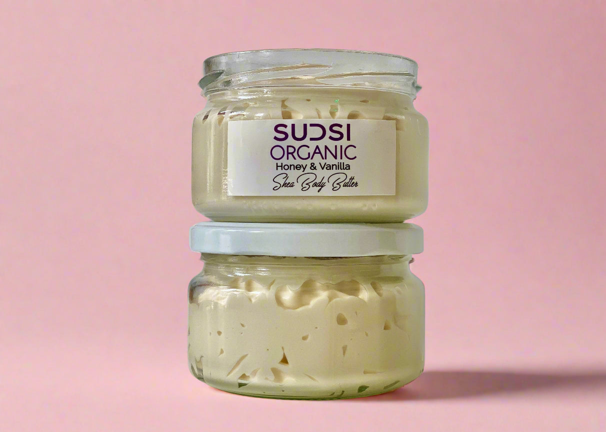 Organic Shea Body Butter - Honey & Vanilla