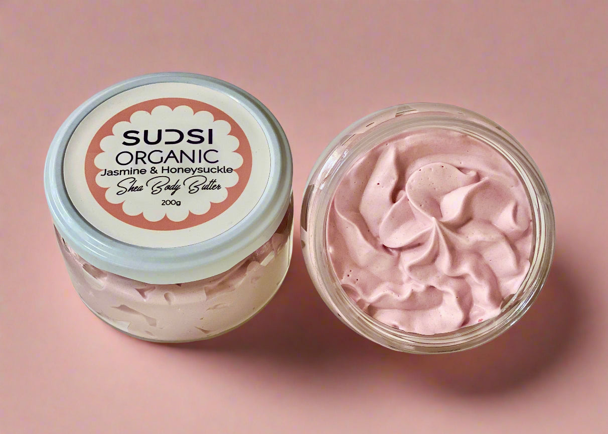 Organic Shea Body Butter - Jasmine & Honeysuckle