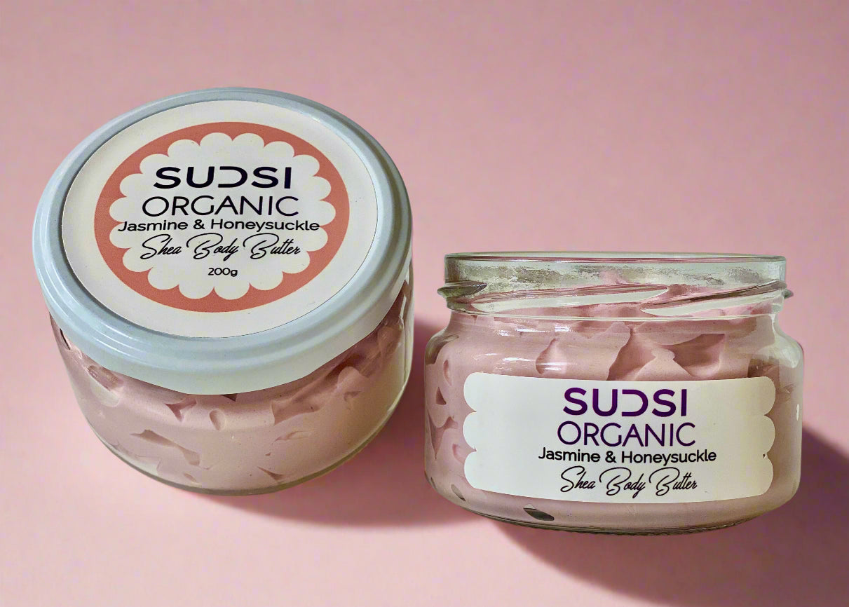 Organic Shea Body Butter - Jasmine & Honeysuckle