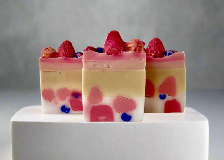 Strawberry Cream - Strawberry & Vanilla Soap