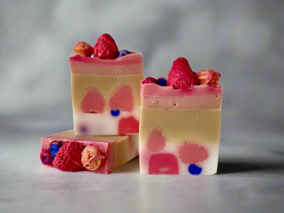 Strawberry Cream - Strawberry & Vanilla Soap