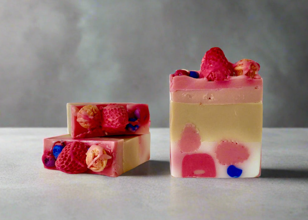 Strawberry Cream - Strawberry & Vanilla Soap