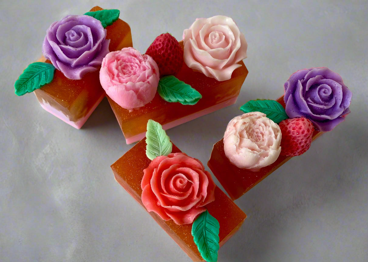 English Garden - Goats Milk & Rose & Mint Soap