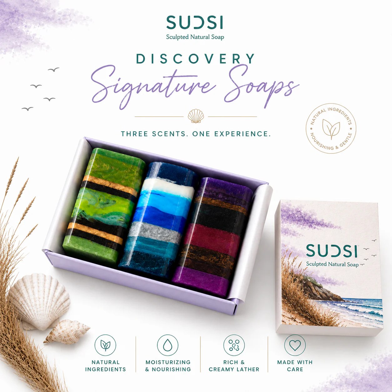 The Mini Discovery Set – Signature Soap Gift Set