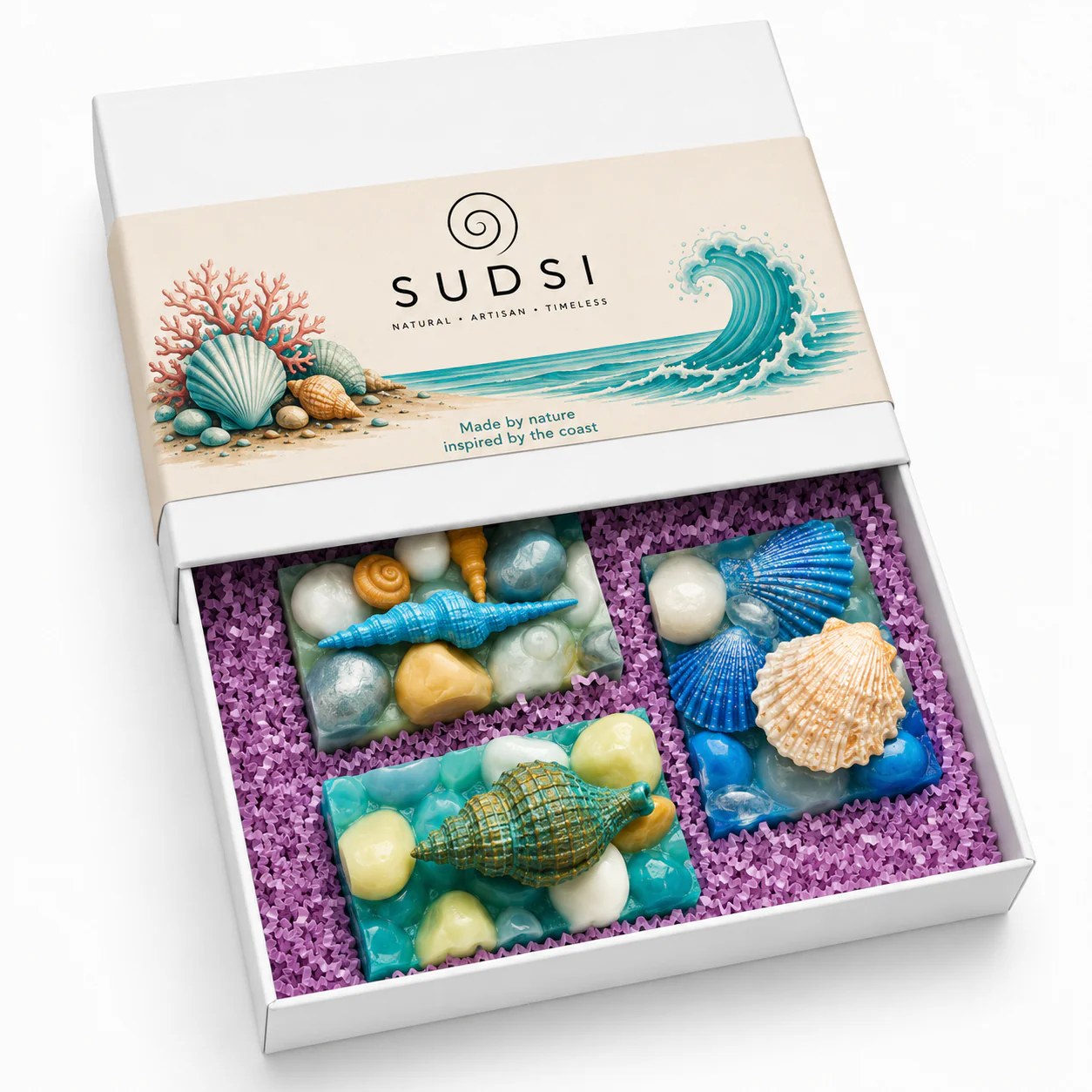 The Océane Collection I – The Great Oceans Sculptural Soap