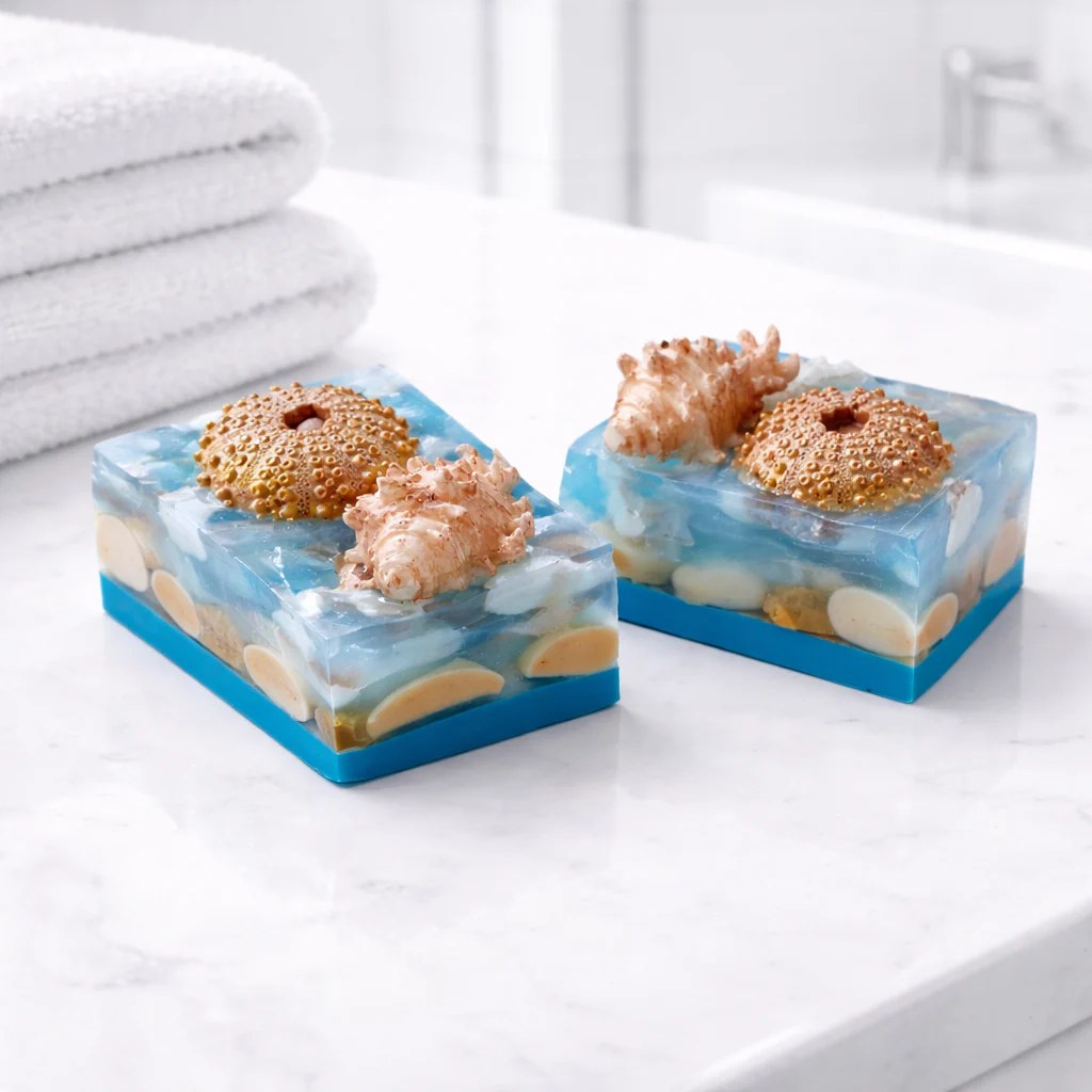 Coral Drift Sculptural Soap