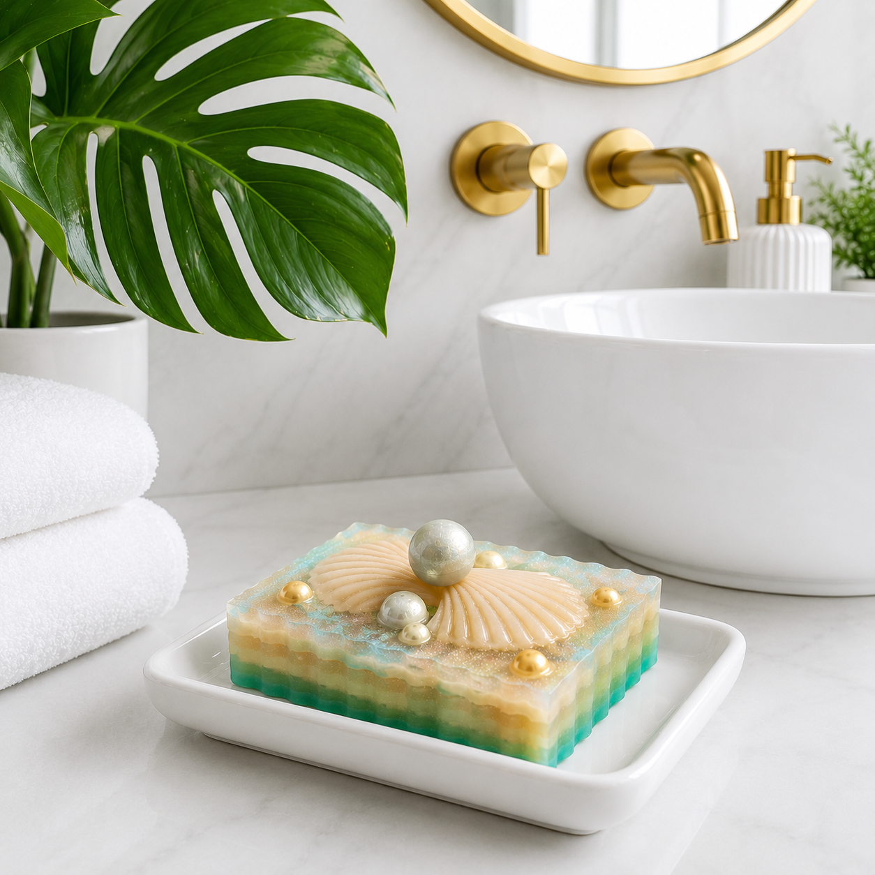 South Sea Pearl Sculptural Soap