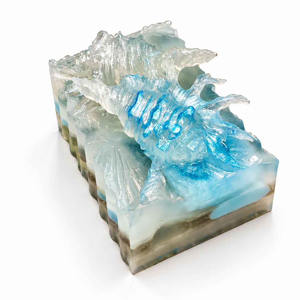 Norwegian Winter Sculptural Soap