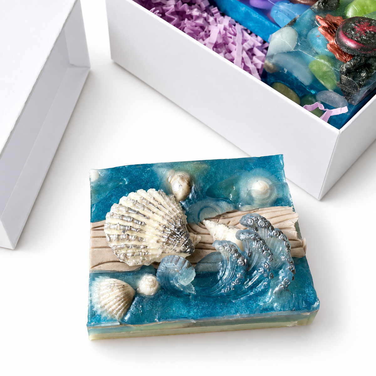 A British Isles Christmas — Luxury Sculptural Soap Gift Set