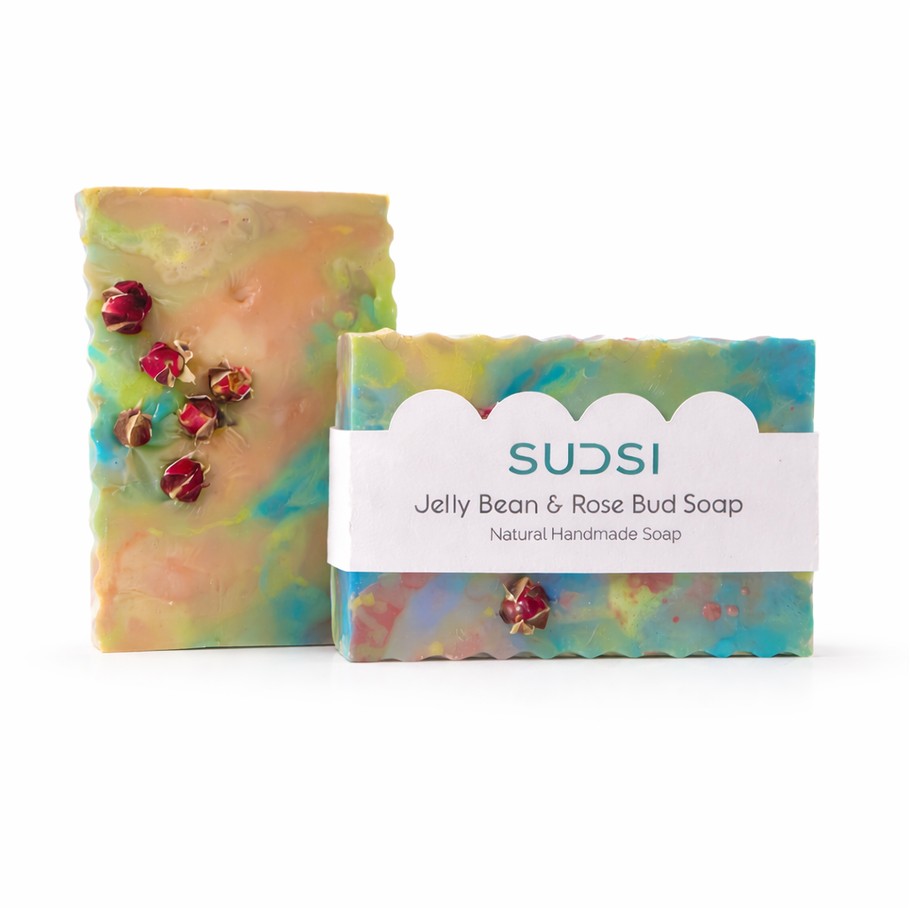 Jellybean & Rosebud Soap