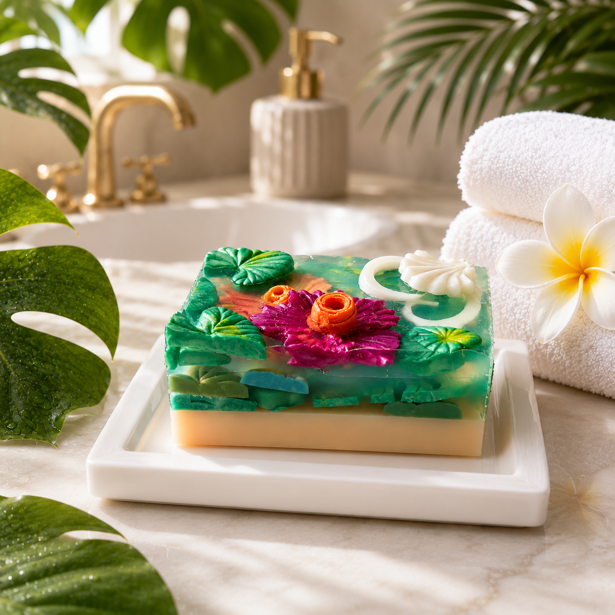 Royal Palm Conservatory Sculptural Soap
