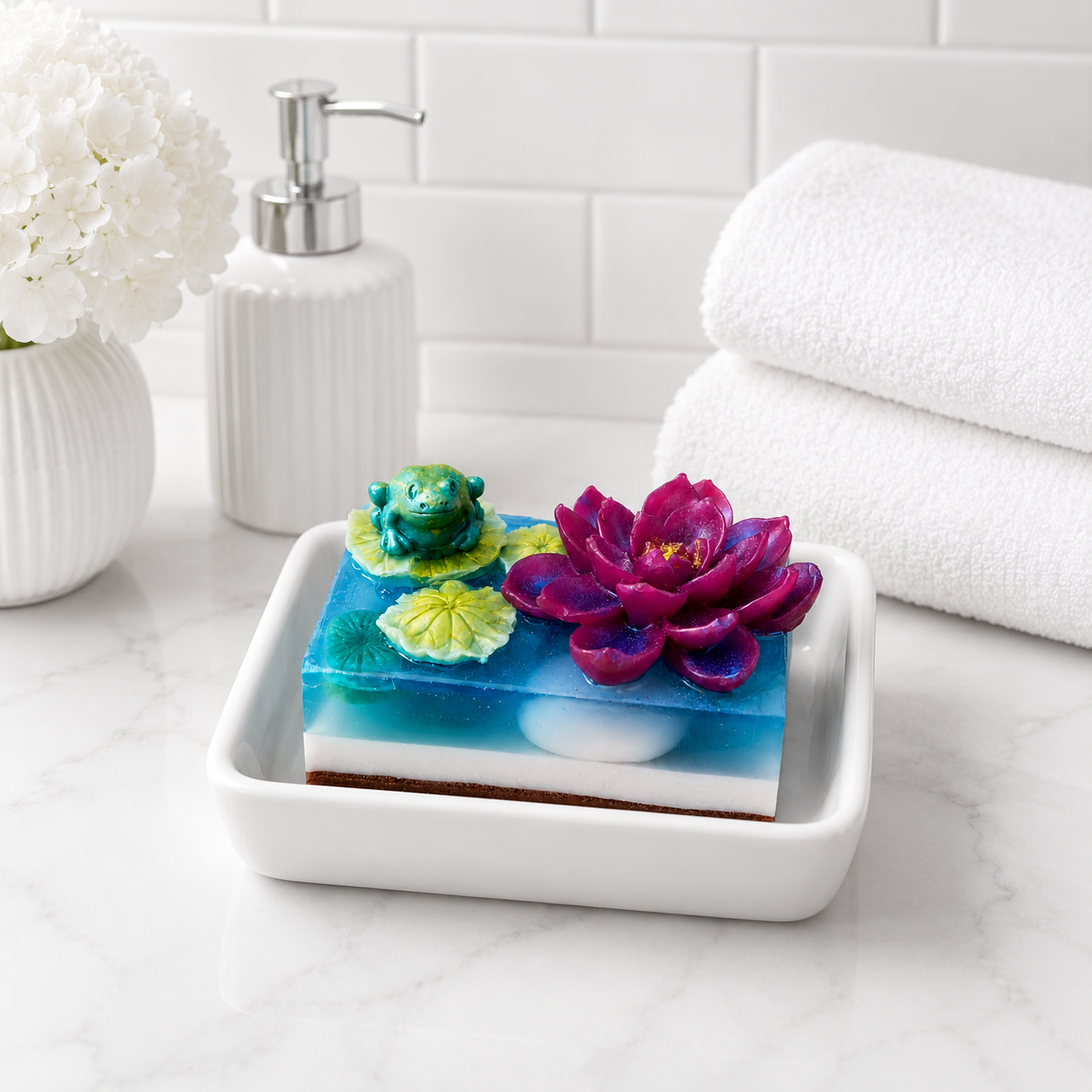 Royal Lily House Sculptural Soap