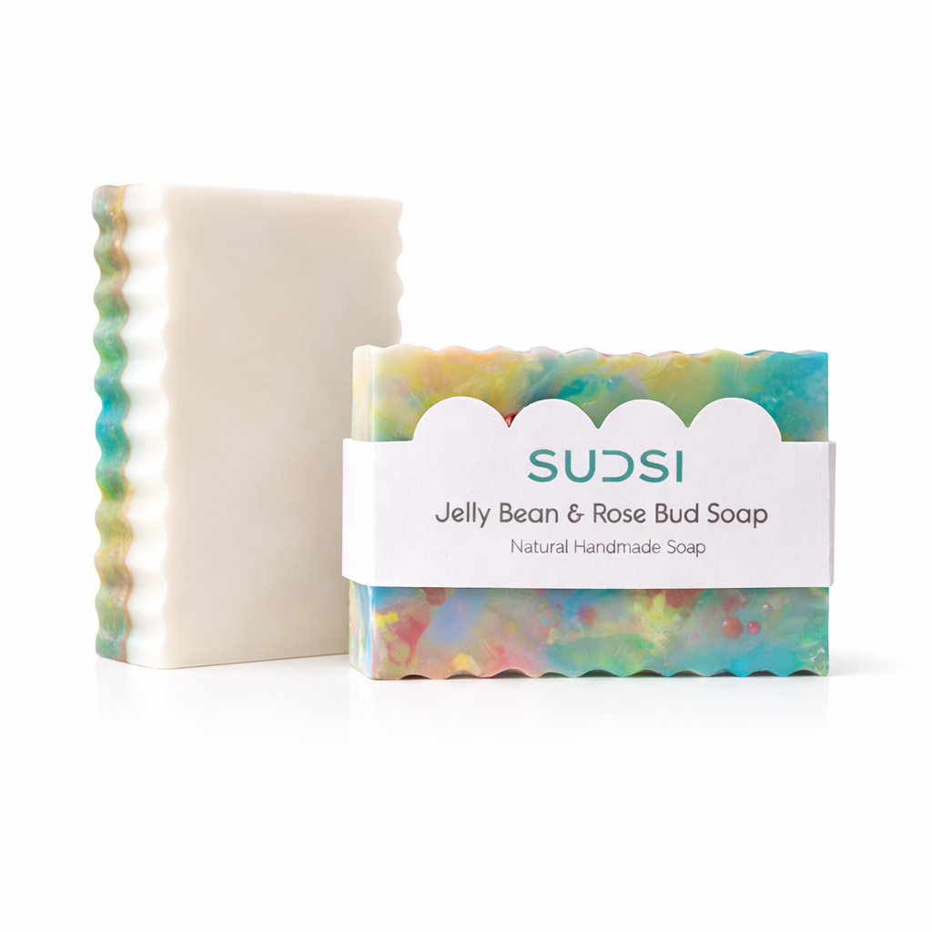 Jellybean & Rosebud Soap