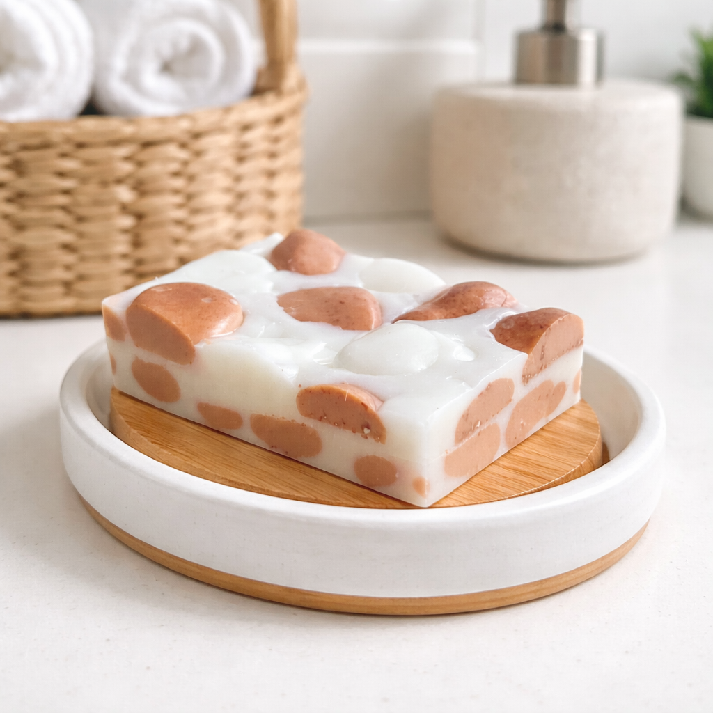 Pebble Pink Clay Milk Soap
