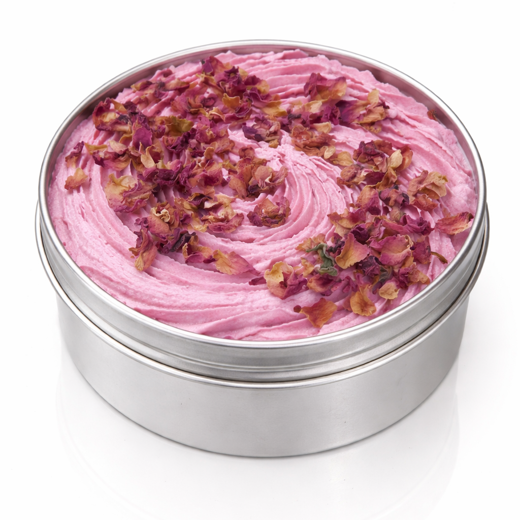 Rose Geranium Whipped Soap