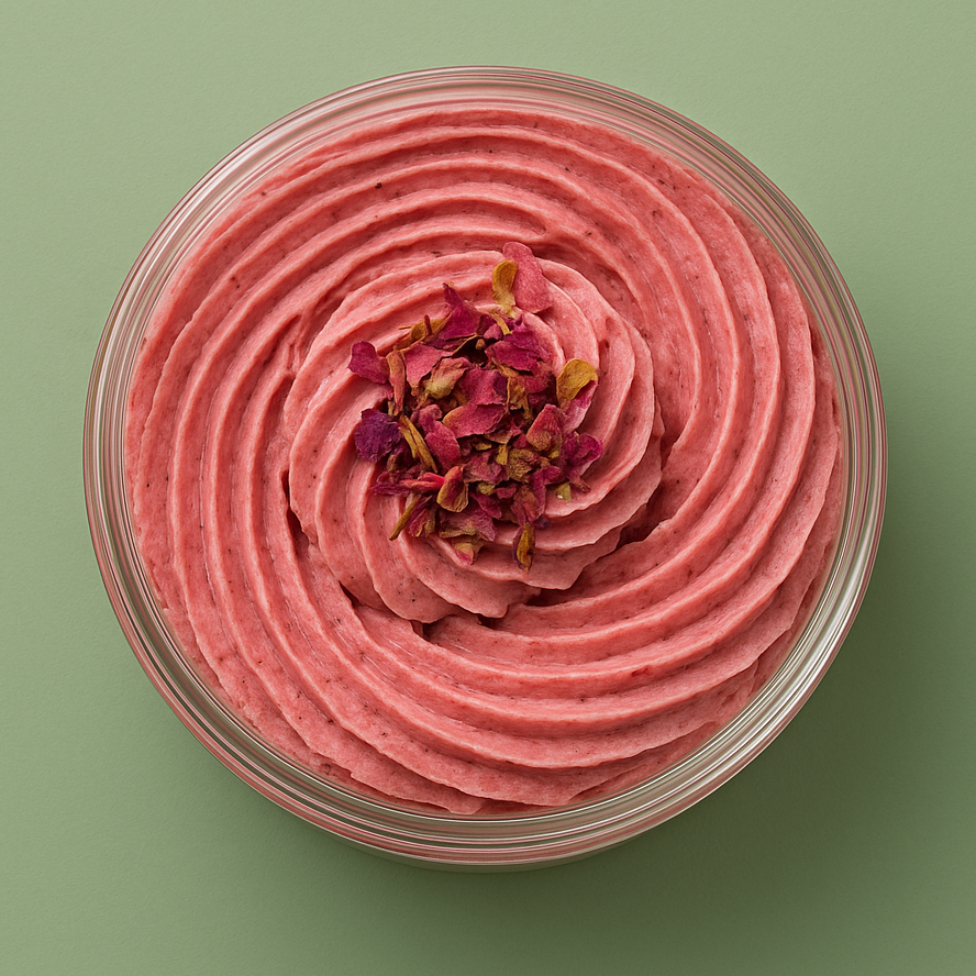 Rose Geranium Whipped Soap