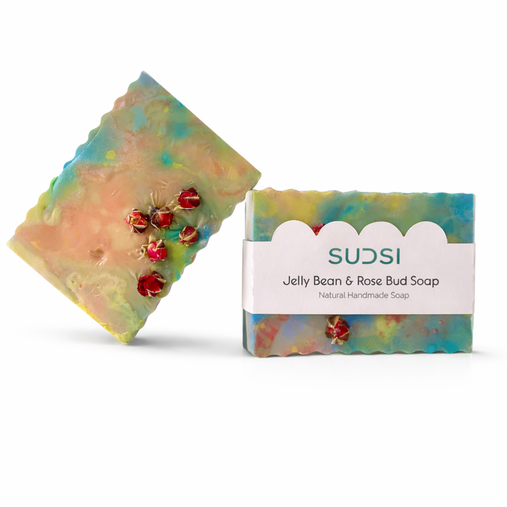 Jellybean & Rosebud Soap