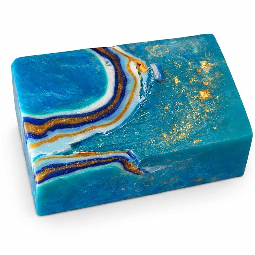 Blue Lagoon Crystal Soap