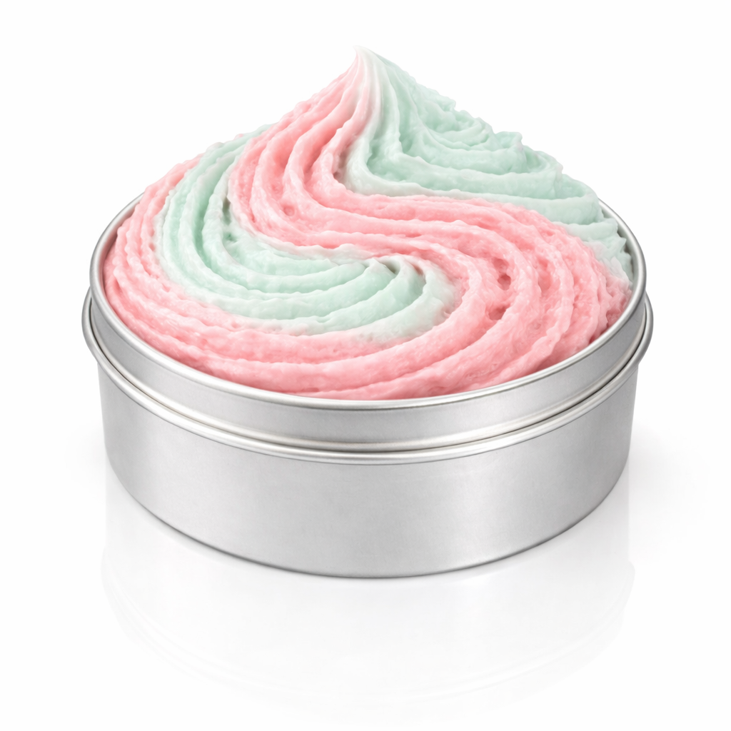 Mint & Rose Whipped Soap
