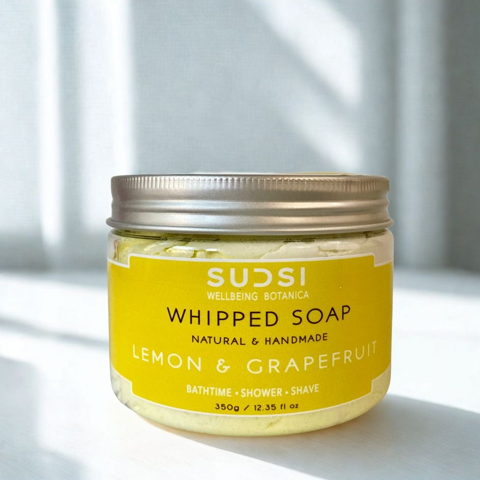 Lemon & Grapefruit Whipped Soap