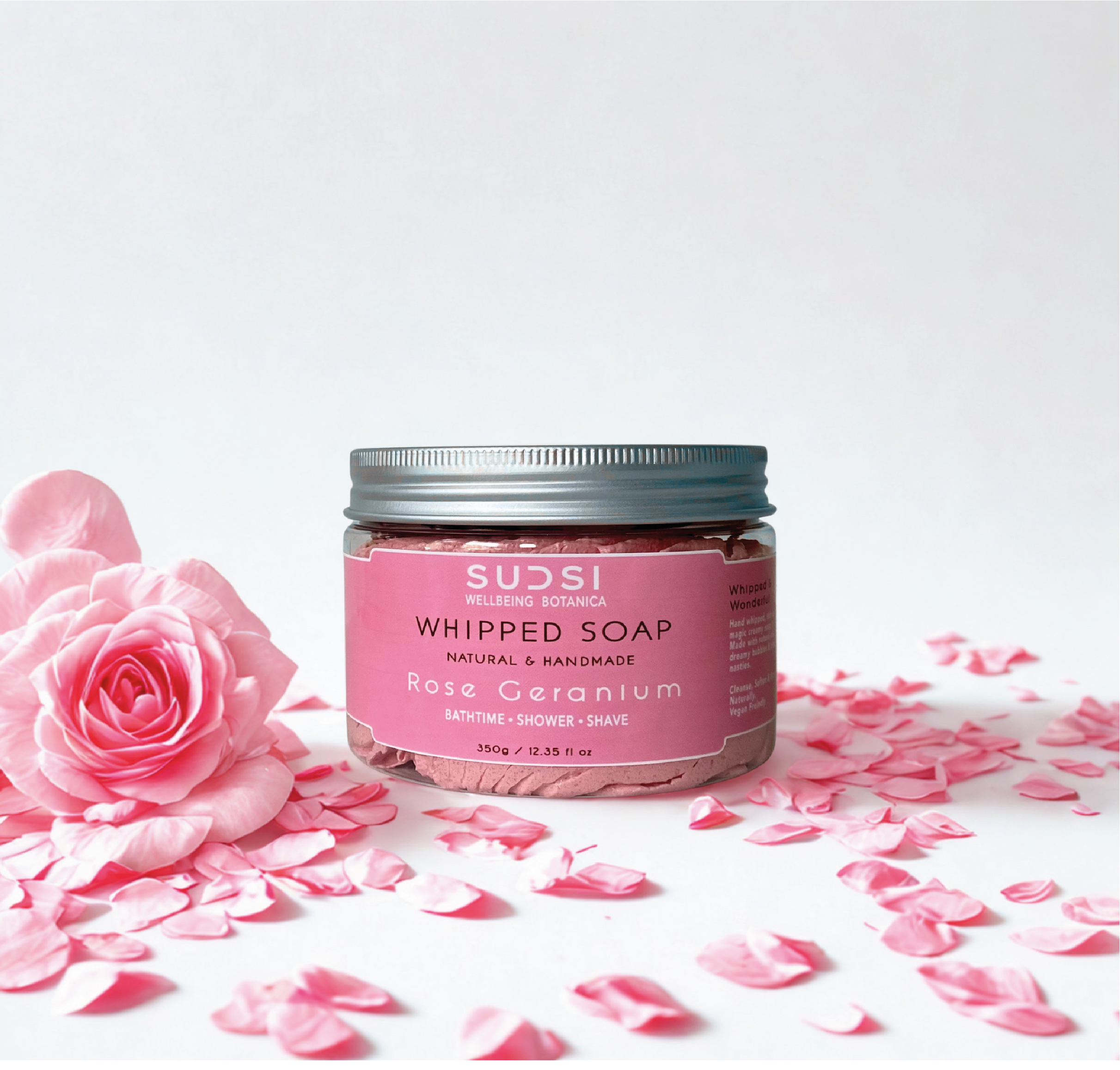 Rose Geranium Whipped Soap